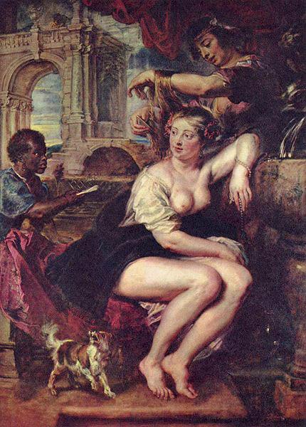 Peter Paul Rubens Bathseba am Brunnen Norge oil painting art
